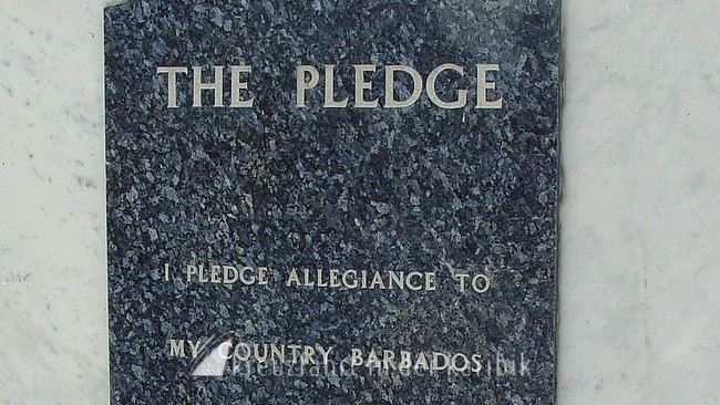 barbados the national pledge of barbados