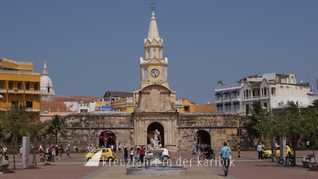 Cartagena – Puerta y Torre del Reloj