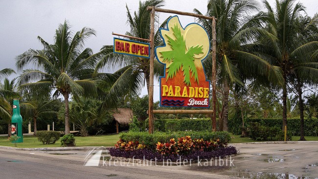 Paradise Beach – Einer der Strände