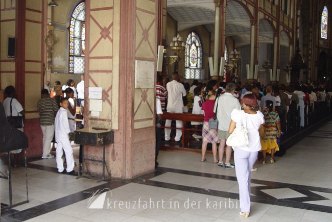 Fort-de-France – Sonntagsmesse in der Kathedrale