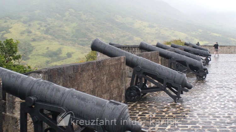 Brimstone Hill Fortress – Kanonen